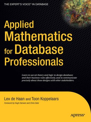 cover image of Applied Mathematics for Database Professionals